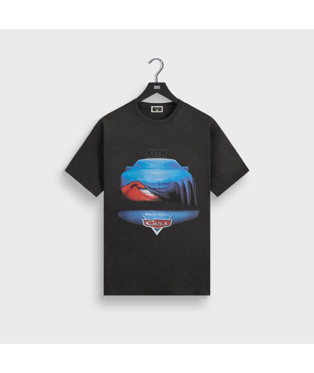 KITH Черная хлопковая футболка, фото 10