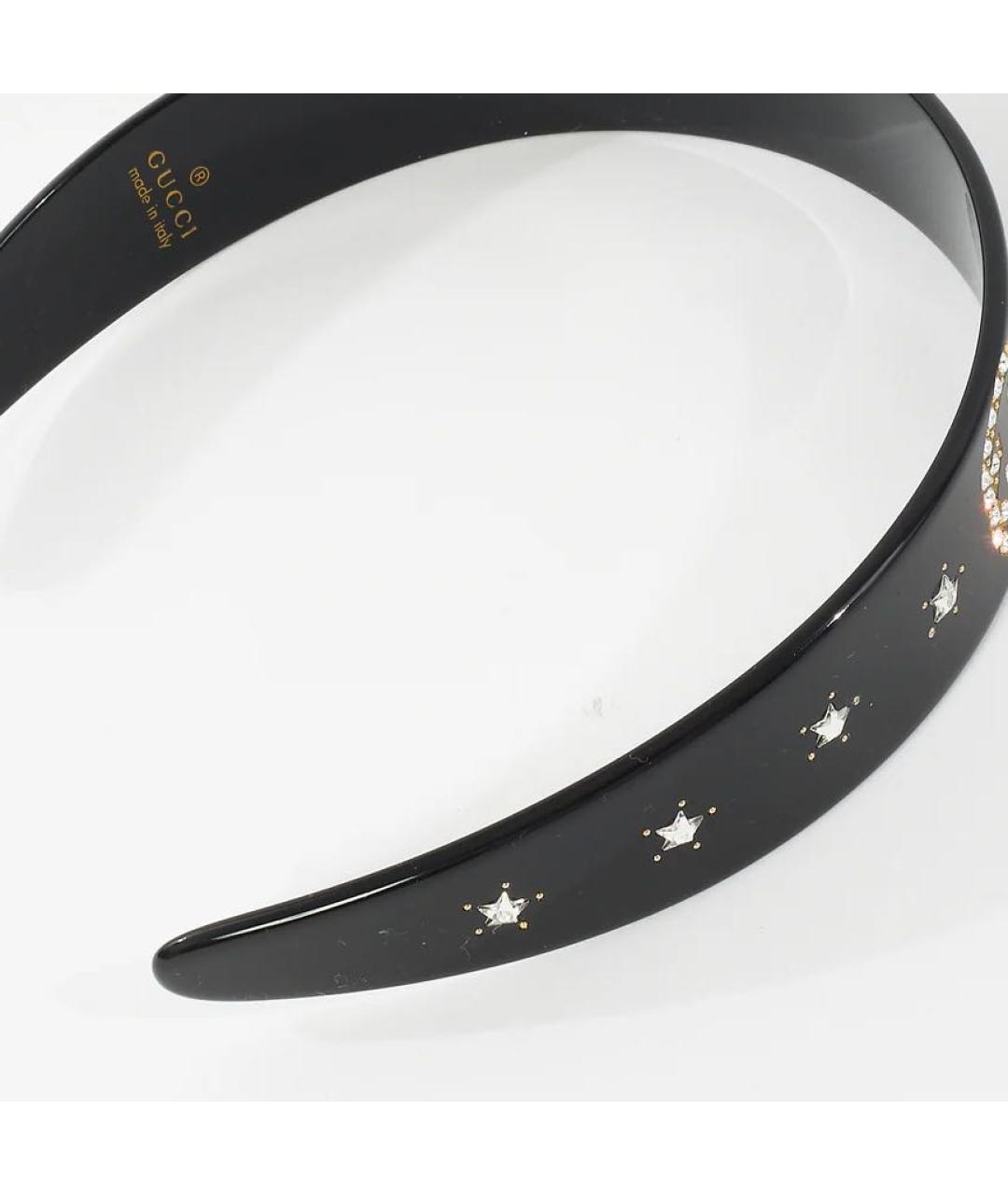 GUCCI Черный ободок, фото 3