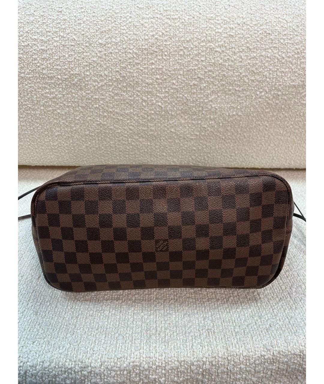 LOUIS VUITTON Коричневая сумка тоут, фото 6