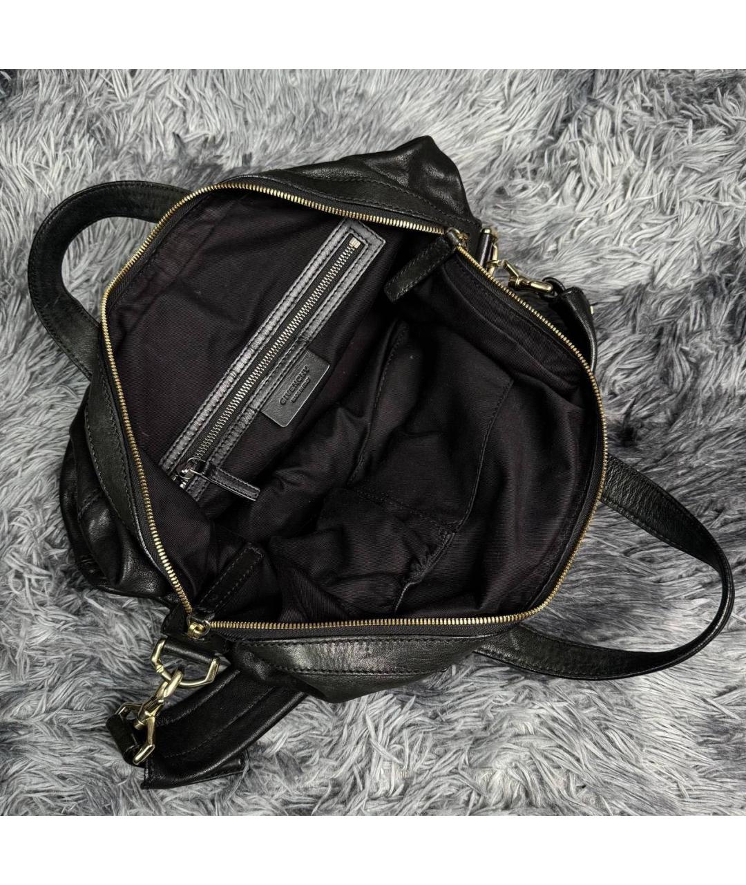 GIVENCHY Черная кожаная сумка с короткими ручками, фото 4