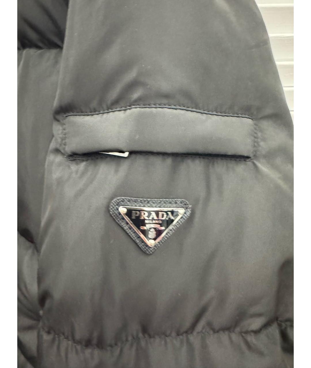 PRADA Черная куртка, фото 3