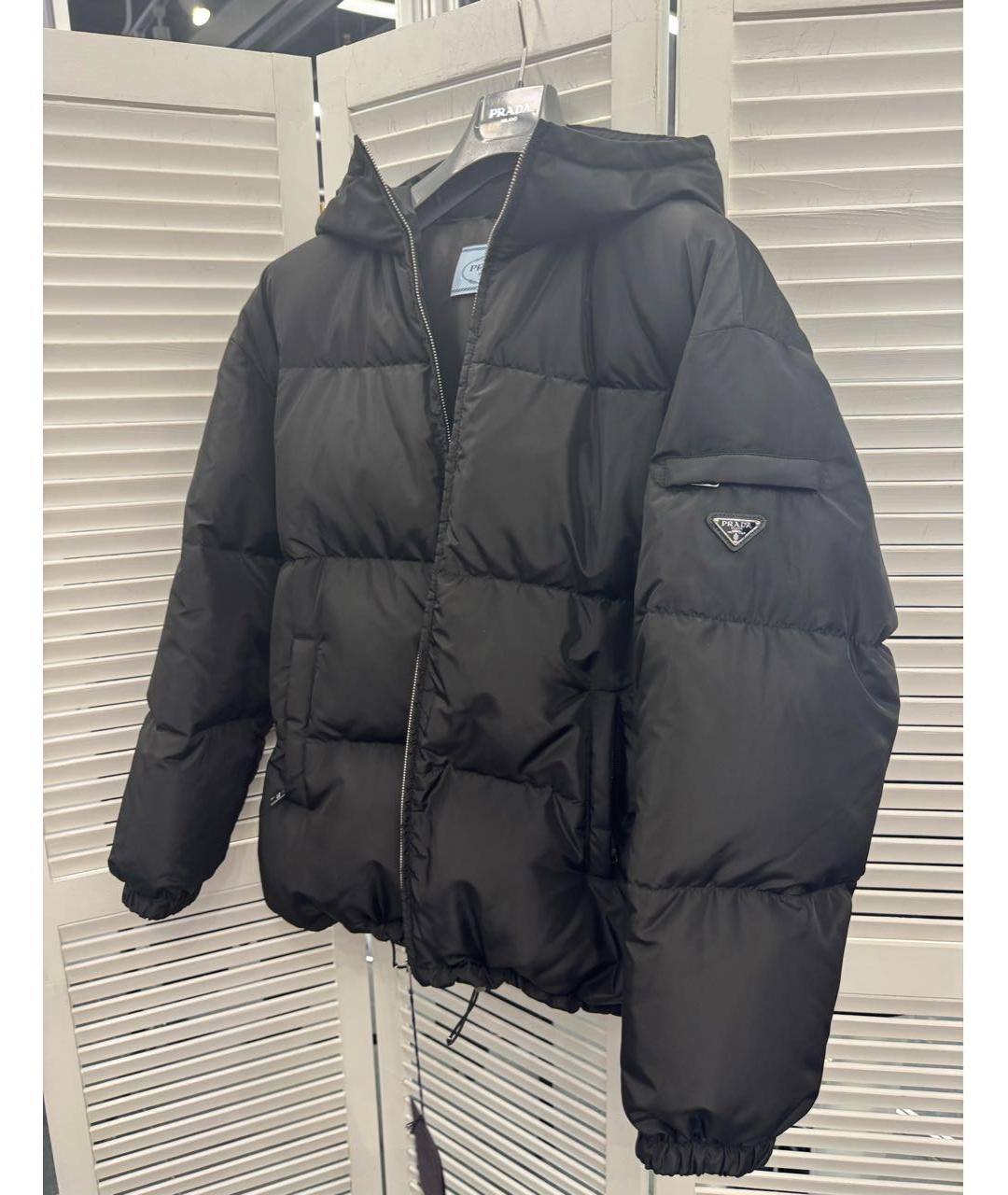 PRADA Черная куртка, фото 8