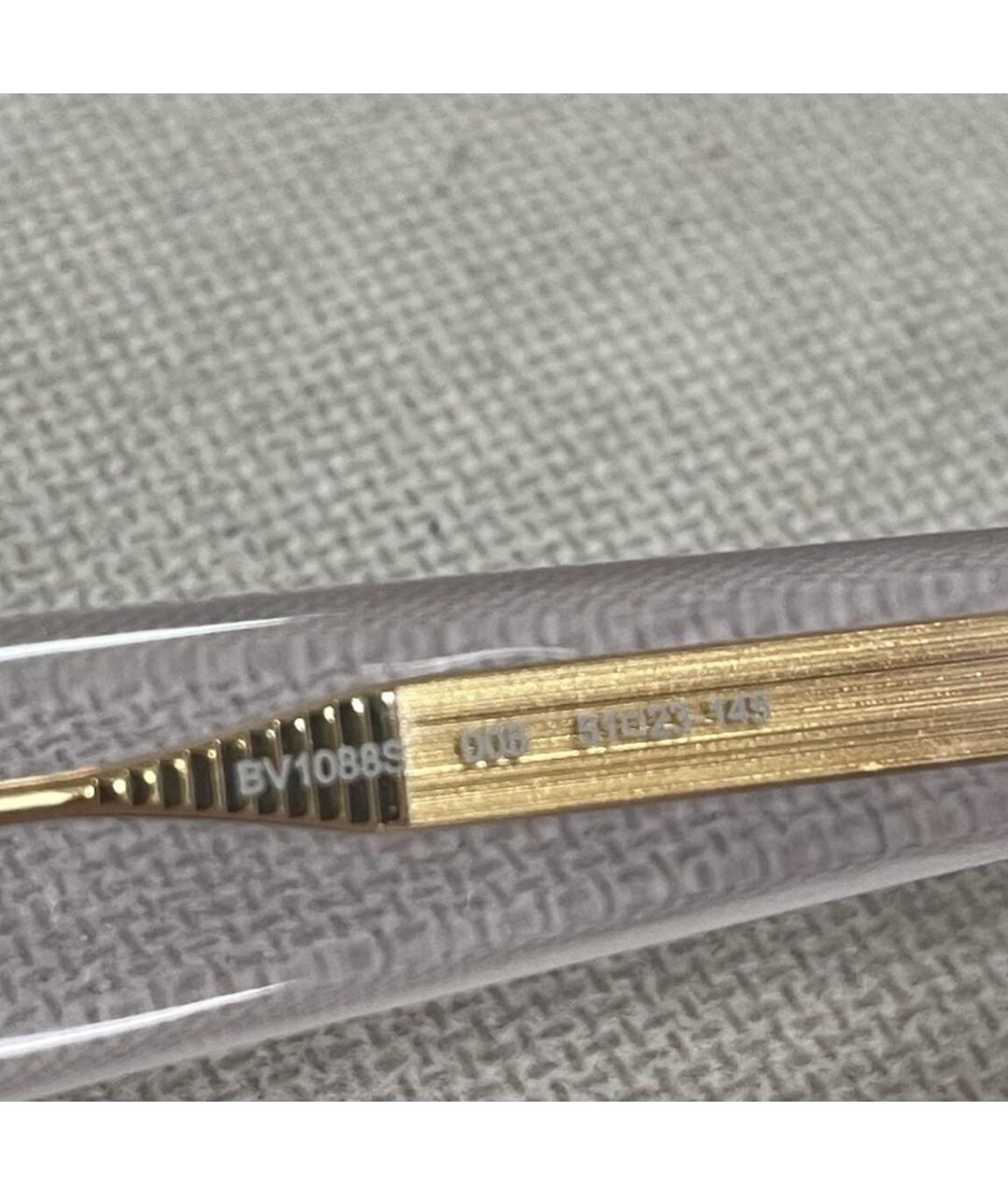 BOTTEGA VENETA Фиолетовые пластиковые солнцезащитные очки, фото 3