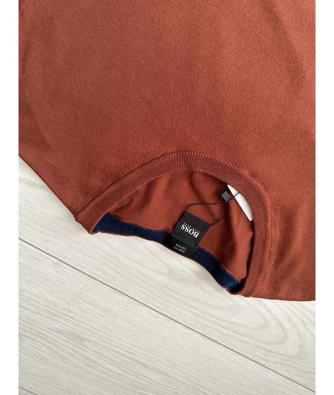 HUGO BOSS Коричневый джемпер / свитер, фото 2