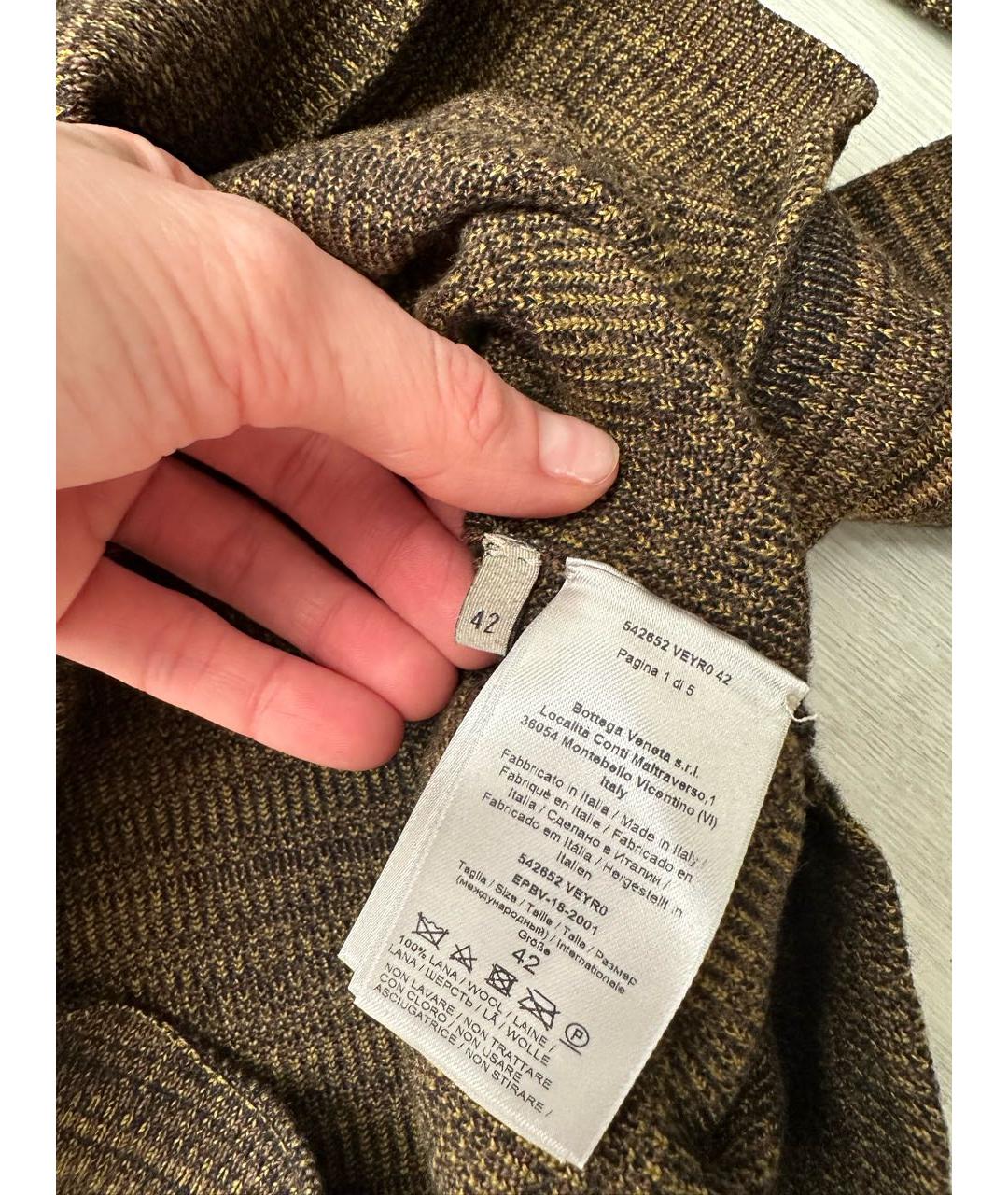 BOTTEGA VENETA Мульти шерстяной джемпер / свитер, фото 4