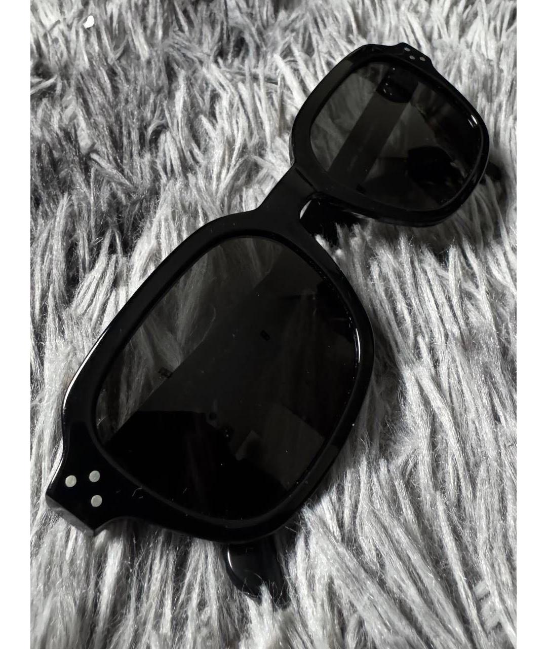 CELINE Черные пластиковые солнцезащитные очки, фото 4