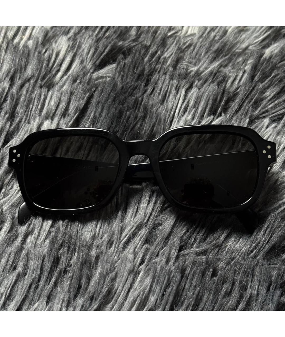 CELINE Черные пластиковые солнцезащитные очки, фото 5