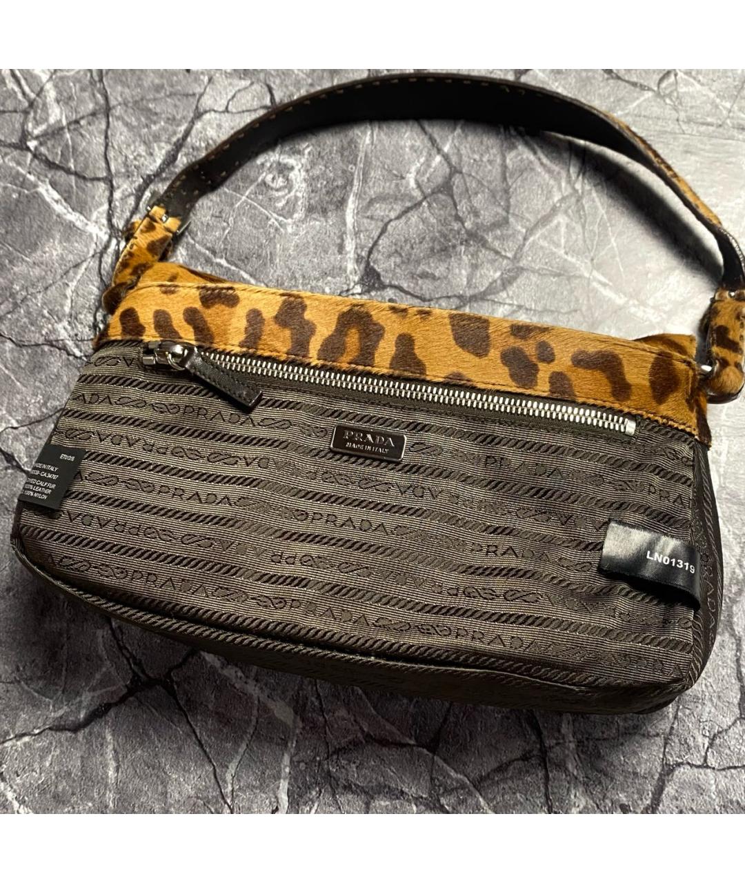 PRADA Мульти меховая сумка с короткими ручками, фото 7