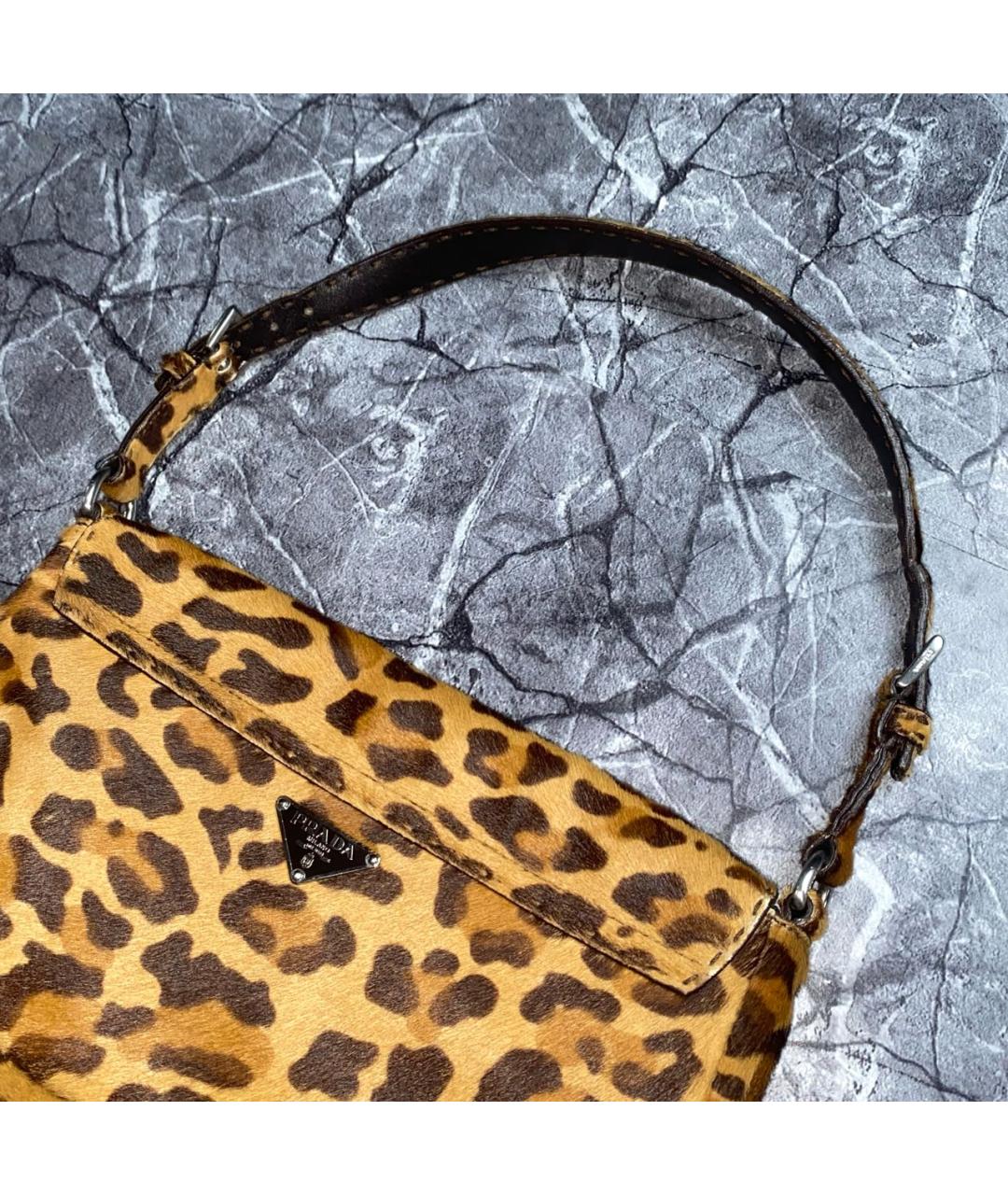 PRADA Мульти меховая сумка с короткими ручками, фото 5