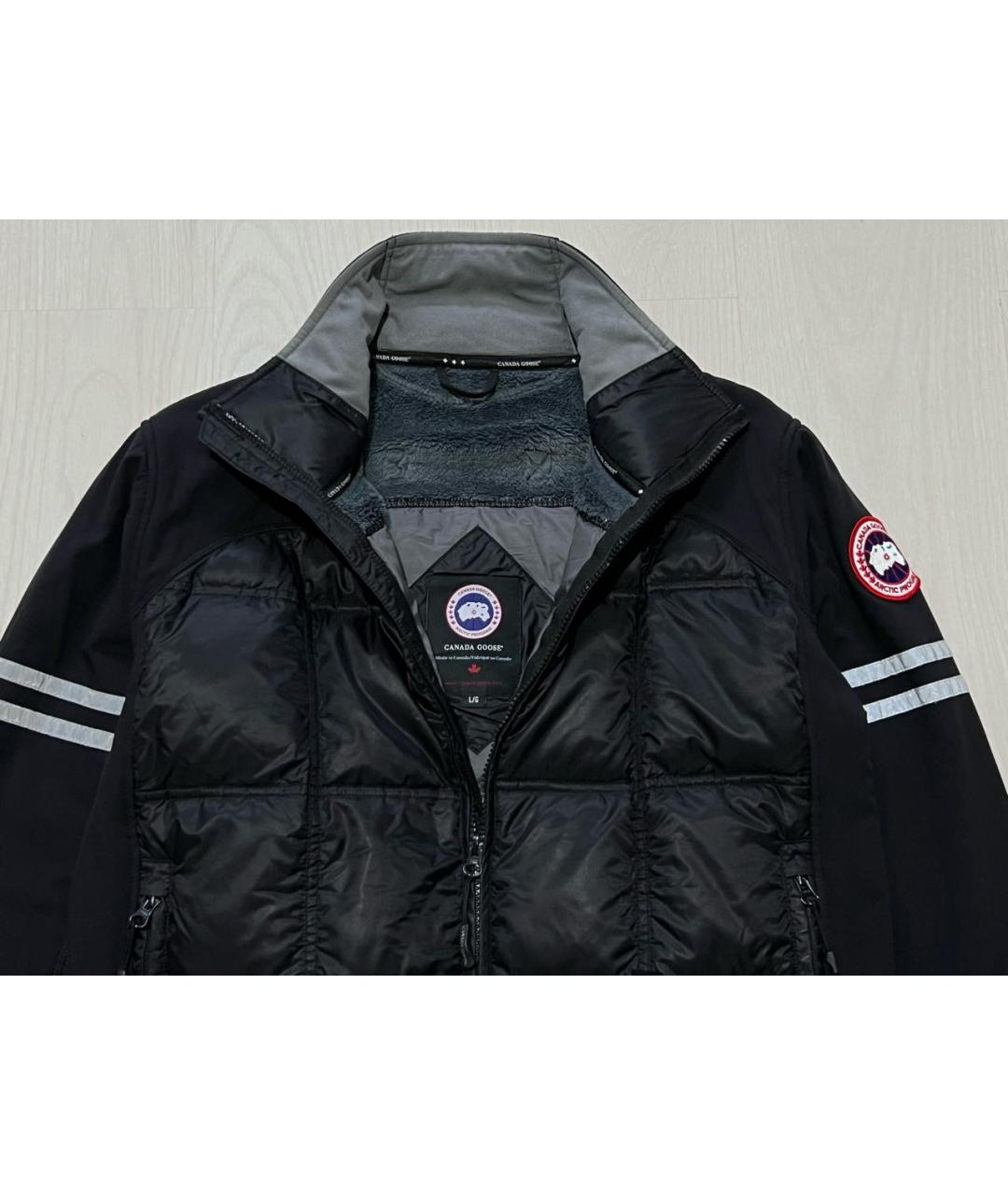 CANADA GOOSE Черная куртка, фото 4