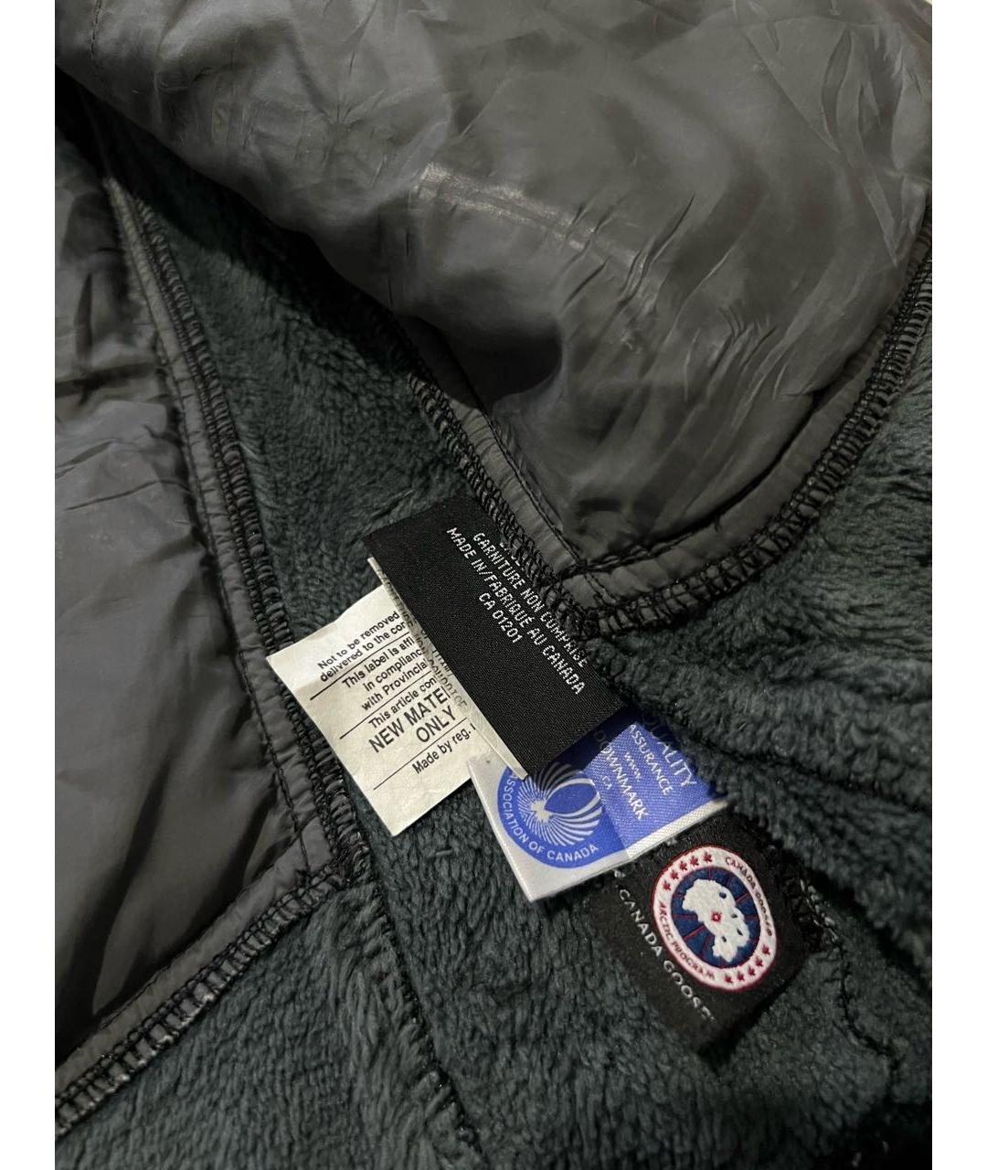 CANADA GOOSE Черная куртка, фото 7