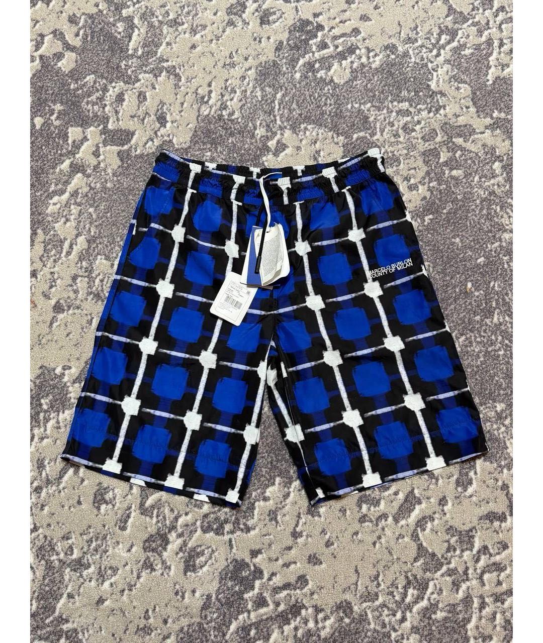 MARCELO BURLON Мульти повседневные брюки, фото 8