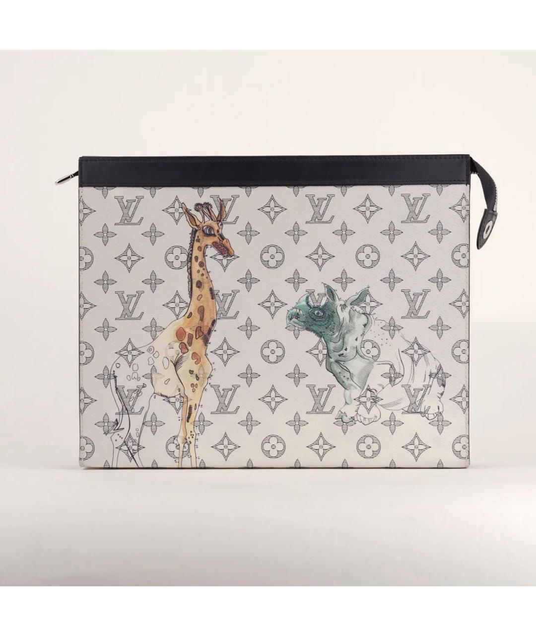 LOUIS VUITTON Белая папка для документов, фото 8