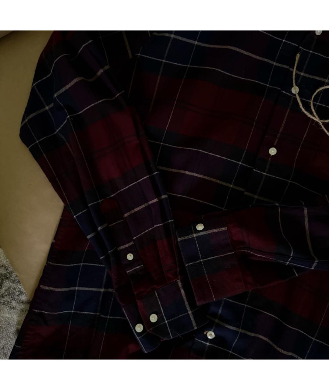 BARBOUR Красная хлопковая кэжуал рубашка, фото 2