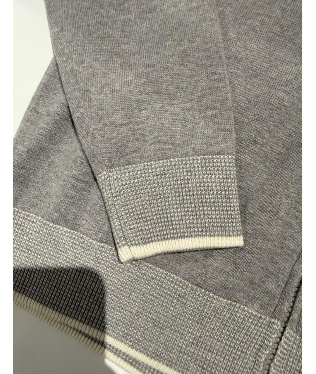 PESERICO Серый шерстяной кардиган, фото 3
