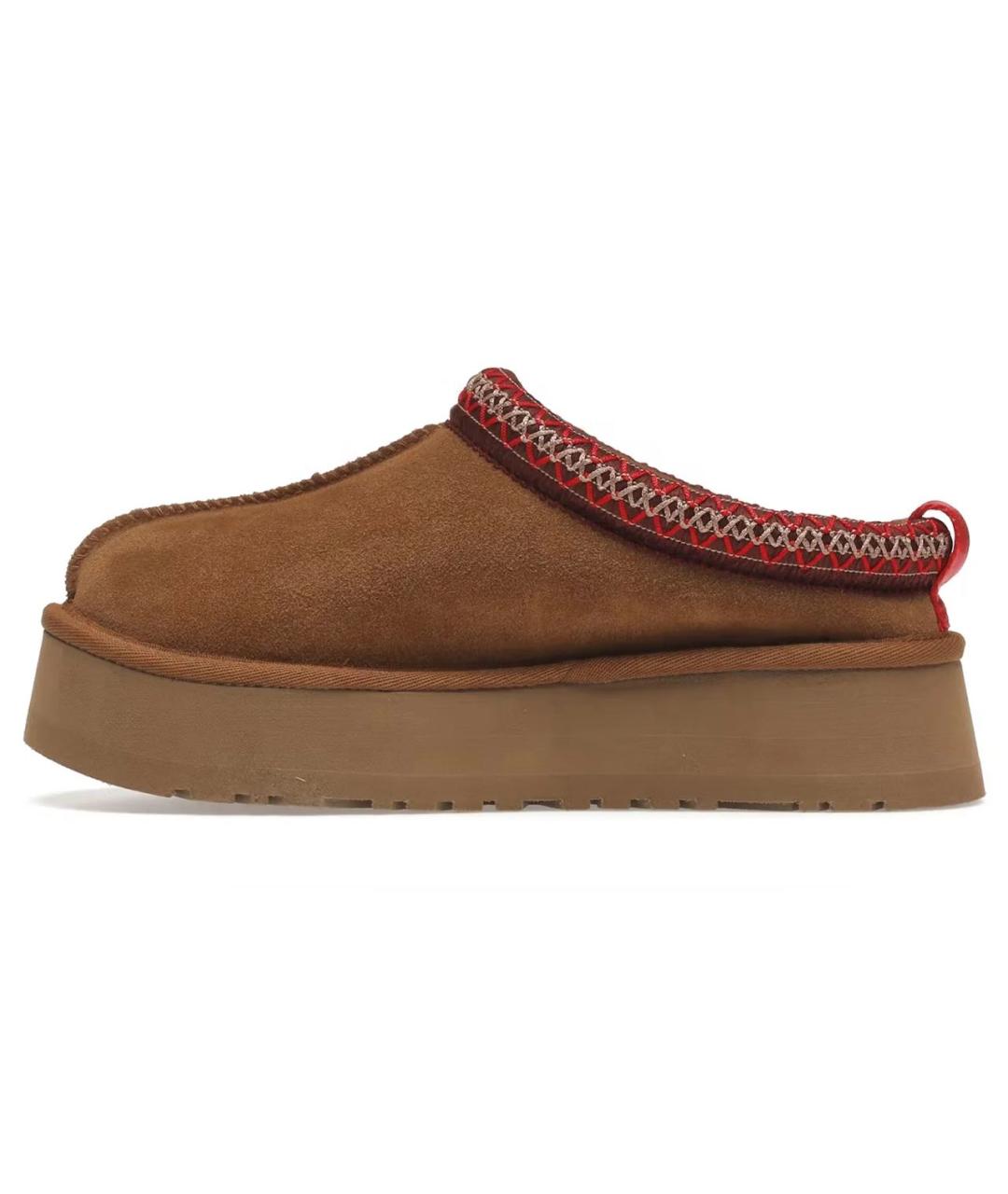 UGG AUSTRALIA Коричневые замшевые сабо, фото 5