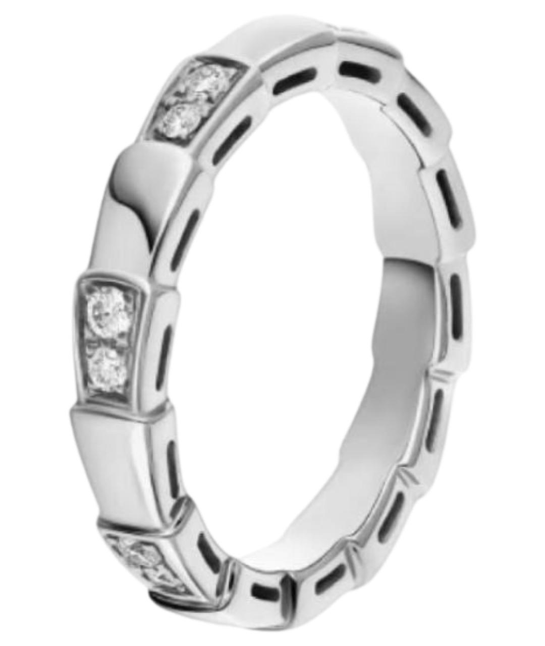 BVLGARI Серебряное кольцо из белого золота, фото 1