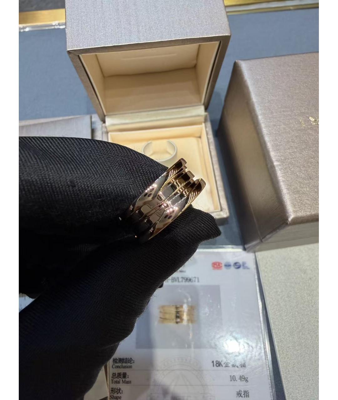 BVLGARI Золотое кольцо из розового золота, фото 4