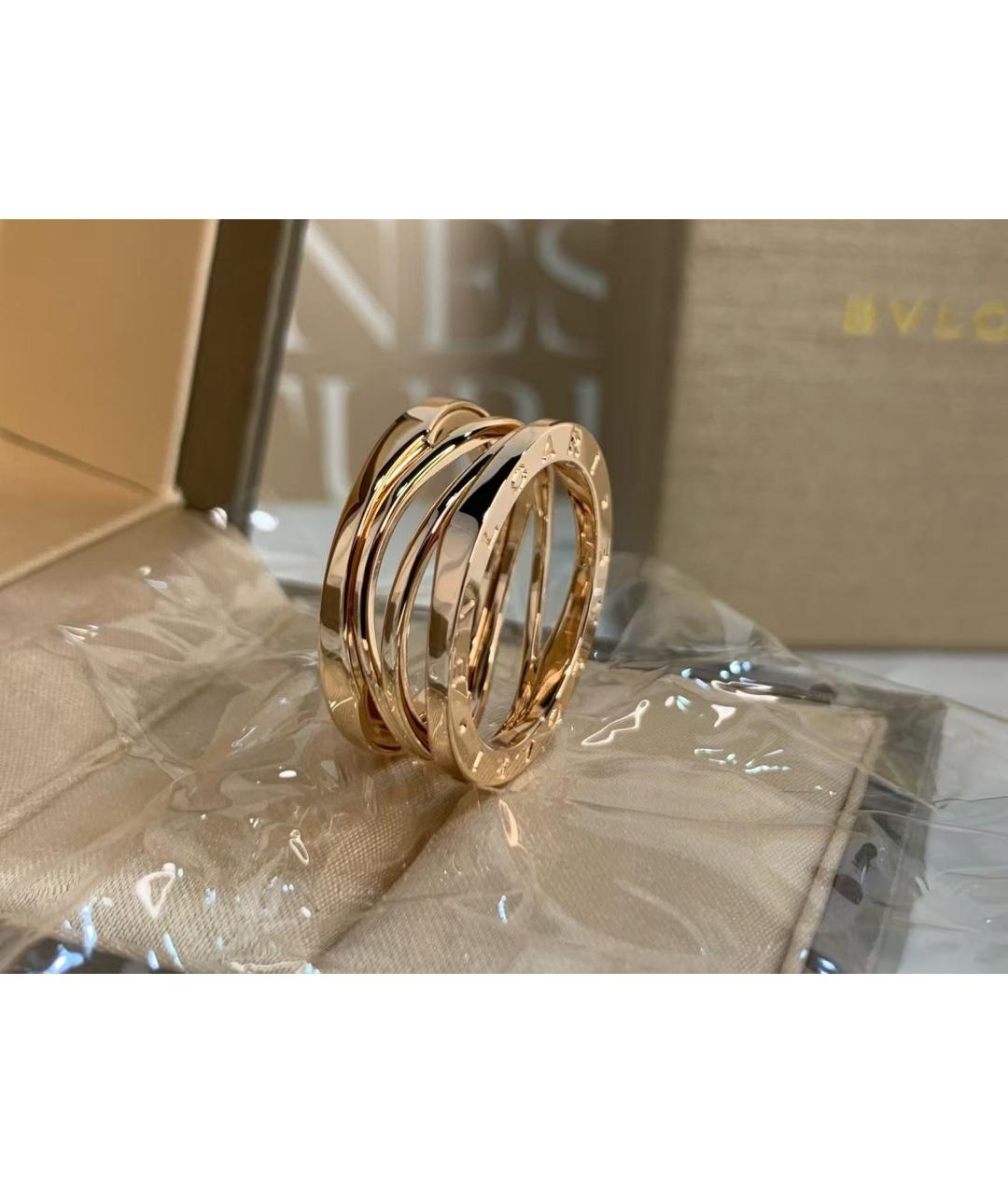 BVLGARI Золотое кольцо из розового золота, фото 2