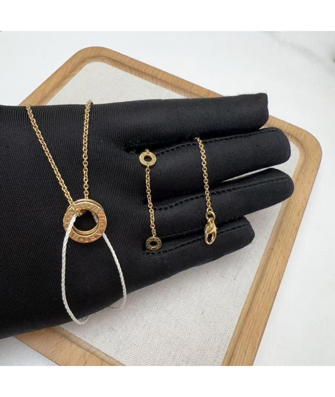 BVLGARI Золотая подвеска из розового золота, фото 4