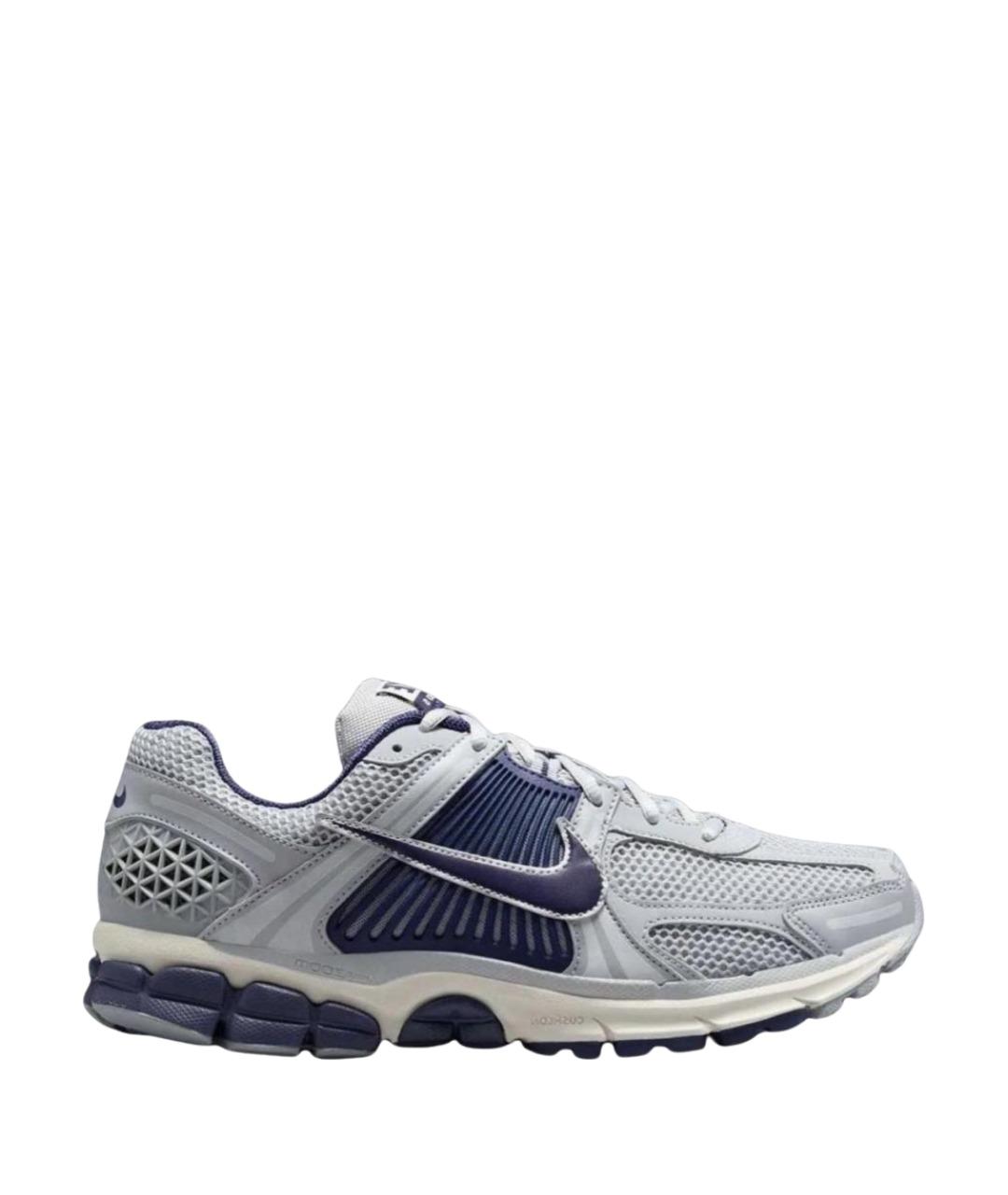 NIKE Серые текстильные низкие кроссовки / кеды, фото 1