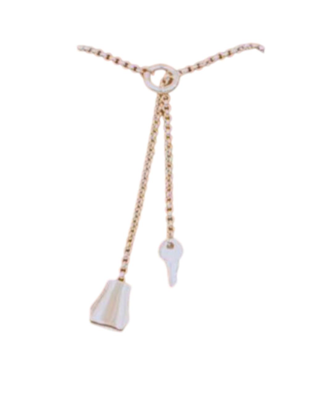 HERMES Золотое колье из розового золота, фото 1