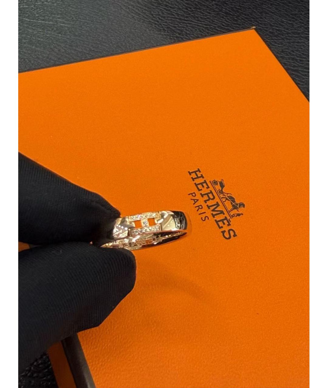 HERMES Золотое кольцо из розового золота, фото 3