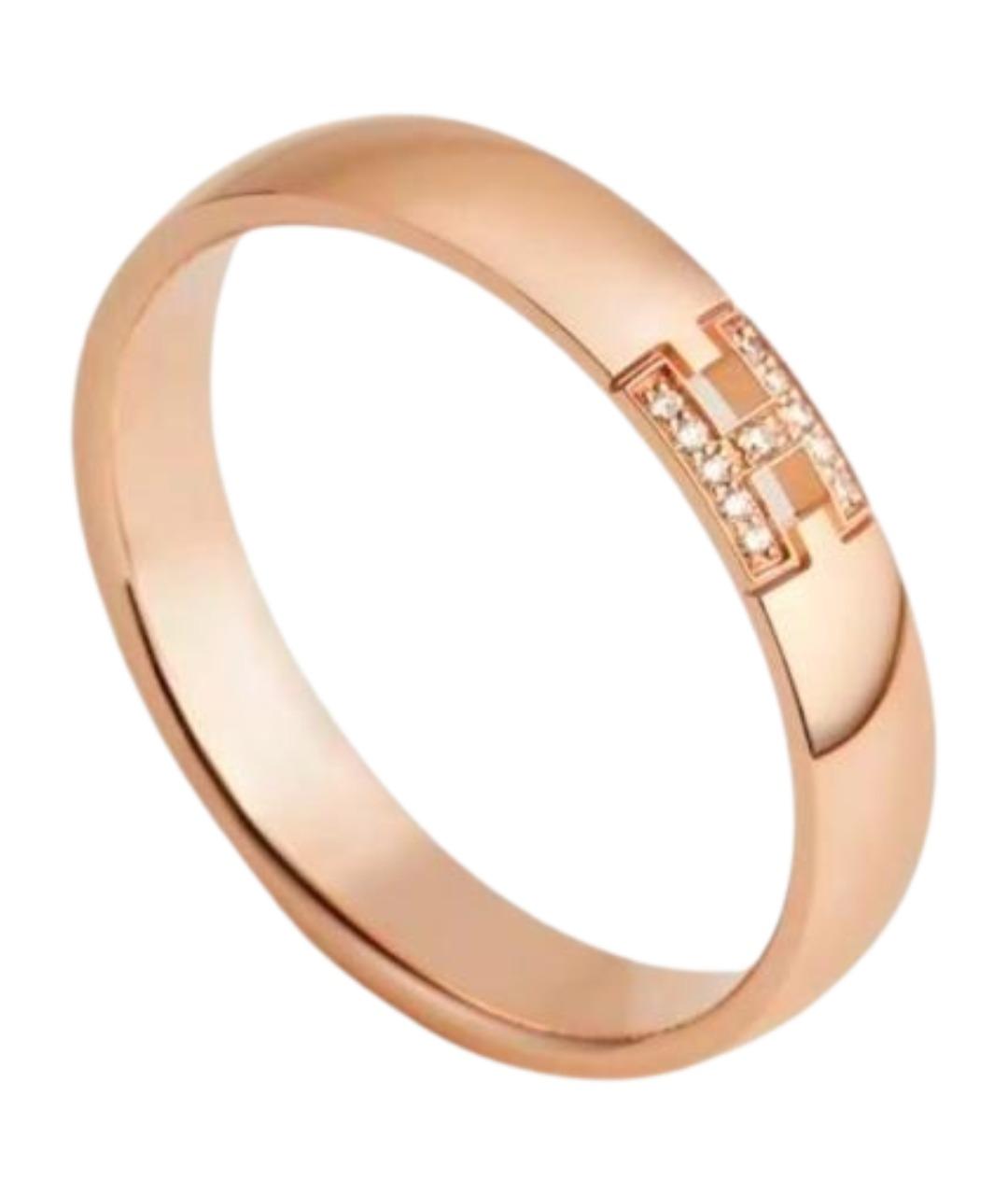 HERMES Золотое кольцо из розового золота, фото 1