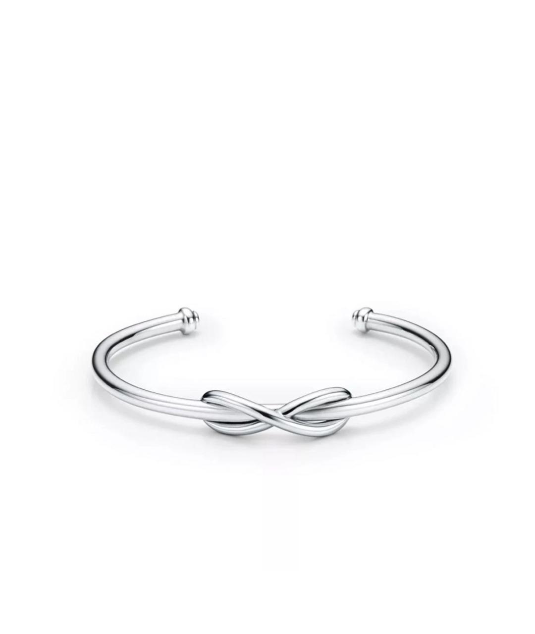 TIFFANY&CO Белый серебряный браслет, фото 4
