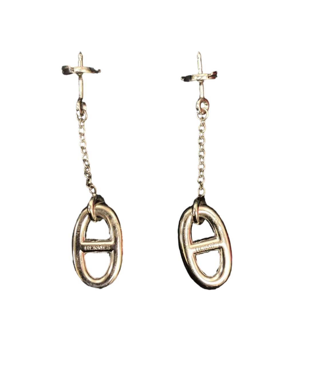 HERMES Серебряные серебряные серьги, фото 1