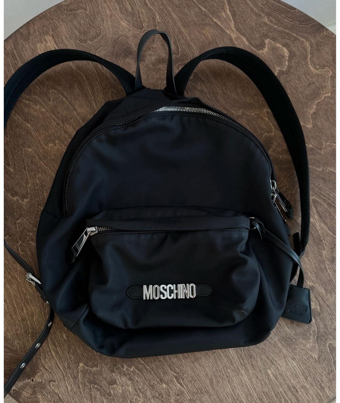 LOVE MOSCHINO Черный рюкзак, фото 2