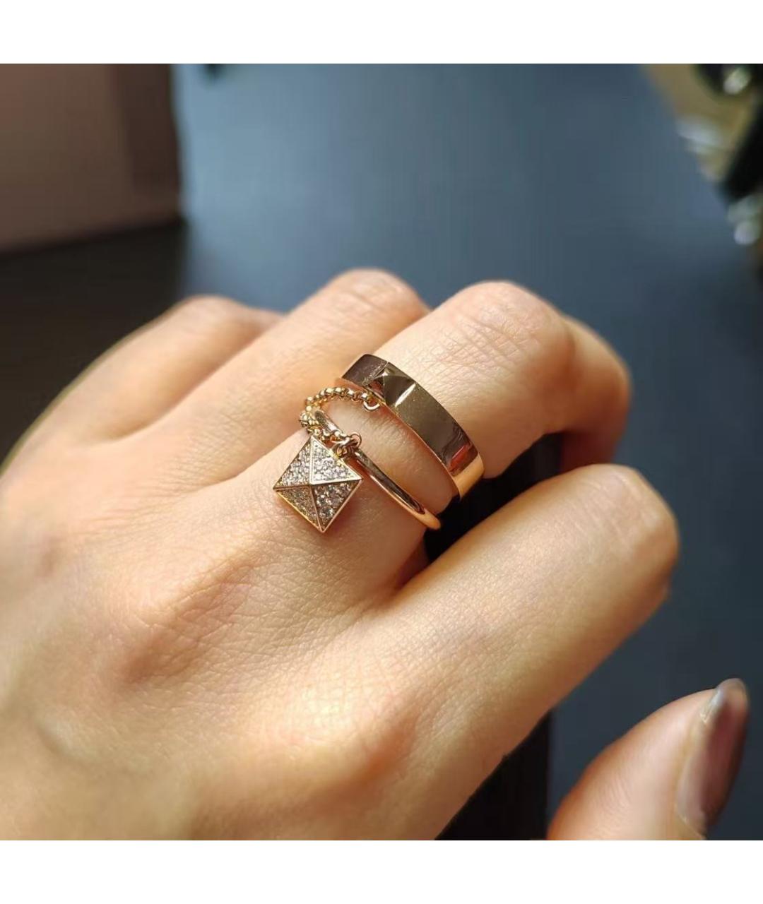 HERMES Золотое кольцо из розового золота, фото 5