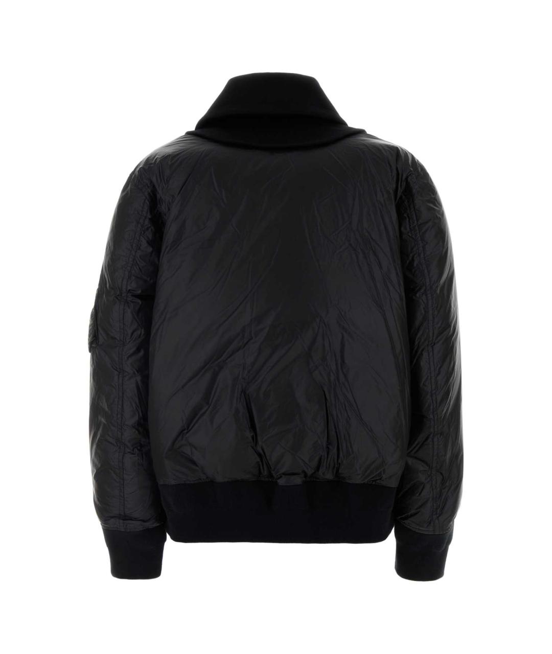 SACAI Черная шерстяная куртка, фото 2