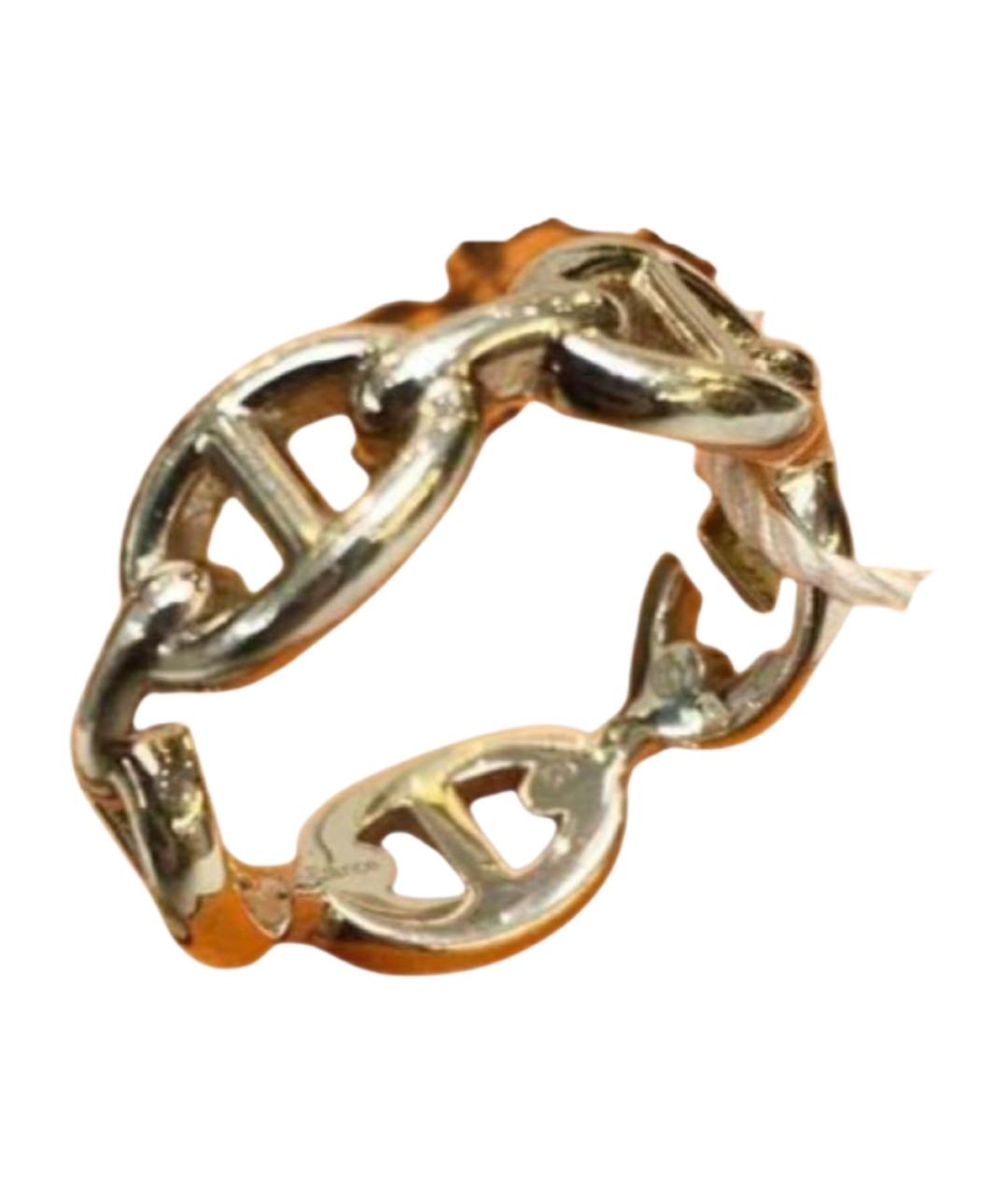 HERMES Серебряное серебряное кольцо, фото 1