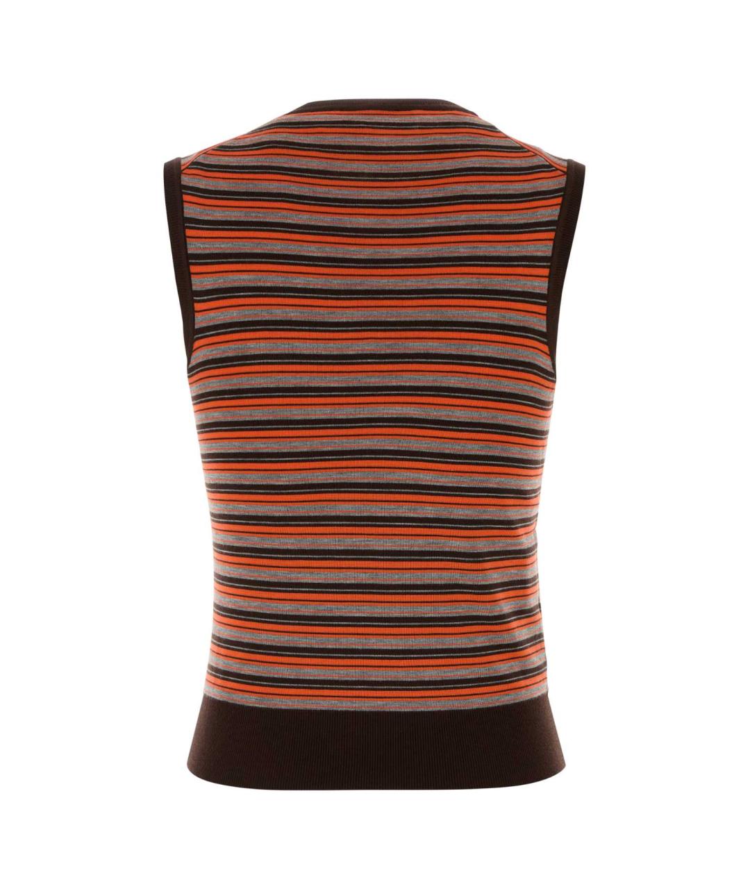 MIU MIU Мульти шерстяная жилетка, фото 2