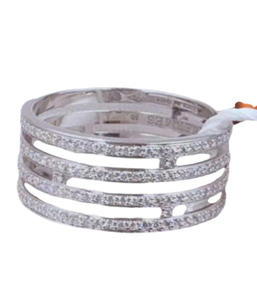 HERMES Серебряное кольцо из белого золота, фото 1