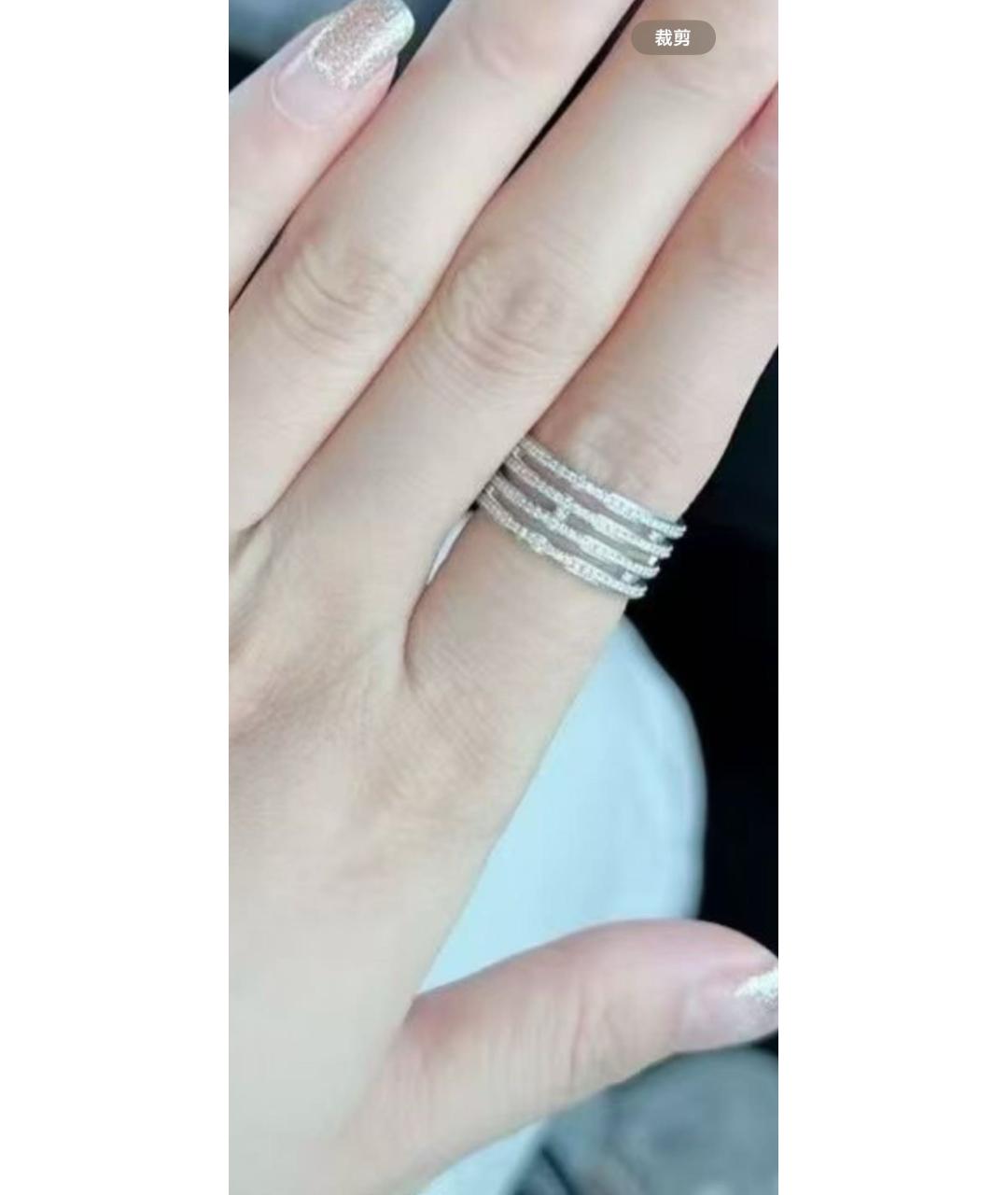 HERMES Серебряное кольцо из белого золота, фото 6