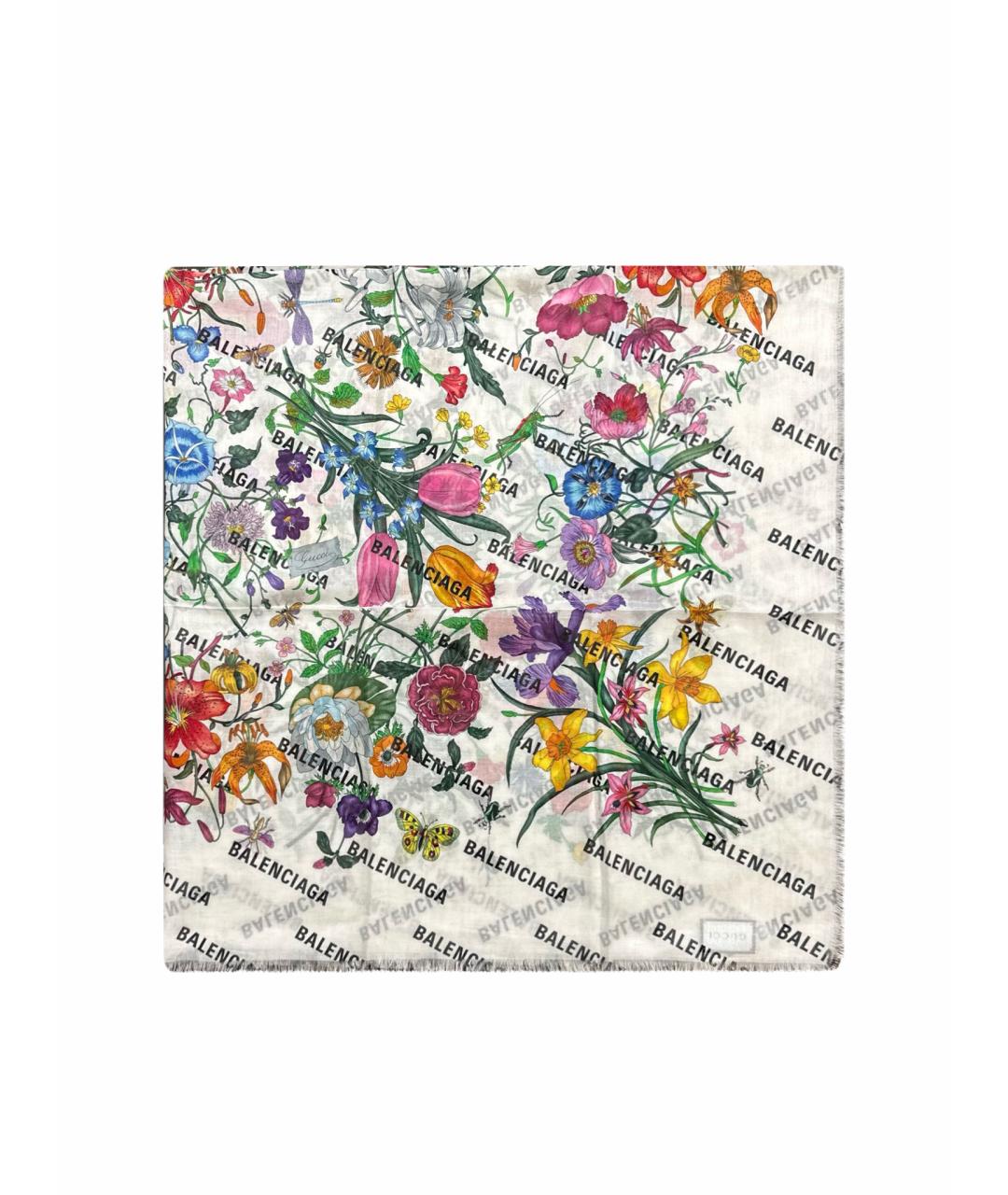 GUCCI Белый платок, фото 1