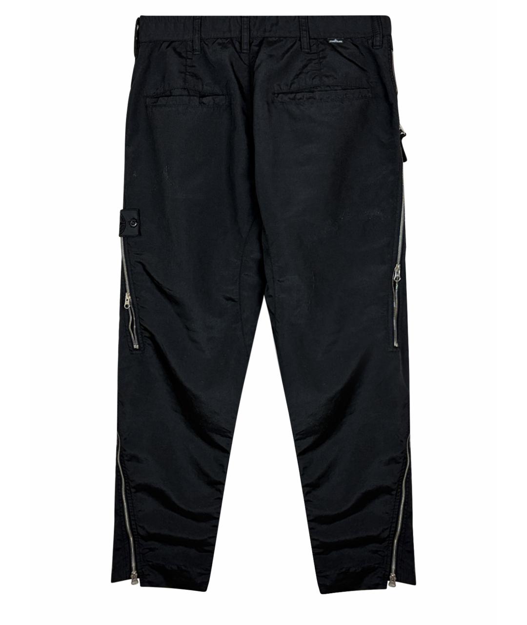 STONE ISLAND SHADOW PROJECT Черные хлопковые повседневные брюки, фото 1