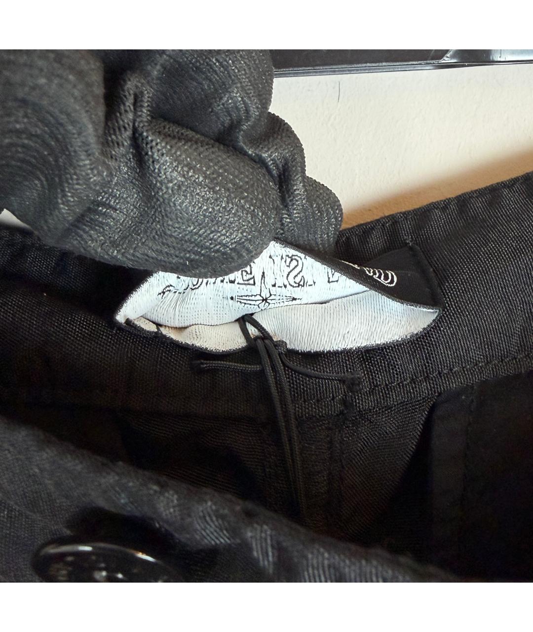 STONE ISLAND SHADOW PROJECT Черные хлопковые повседневные брюки, фото 4