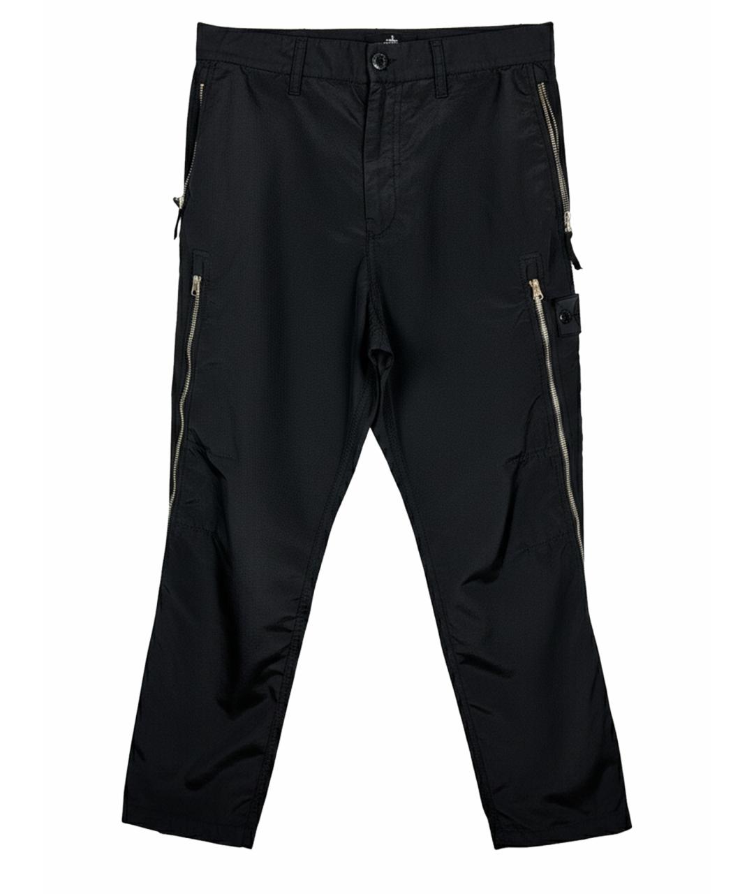 STONE ISLAND SHADOW PROJECT Черные хлопковые повседневные брюки, фото 1