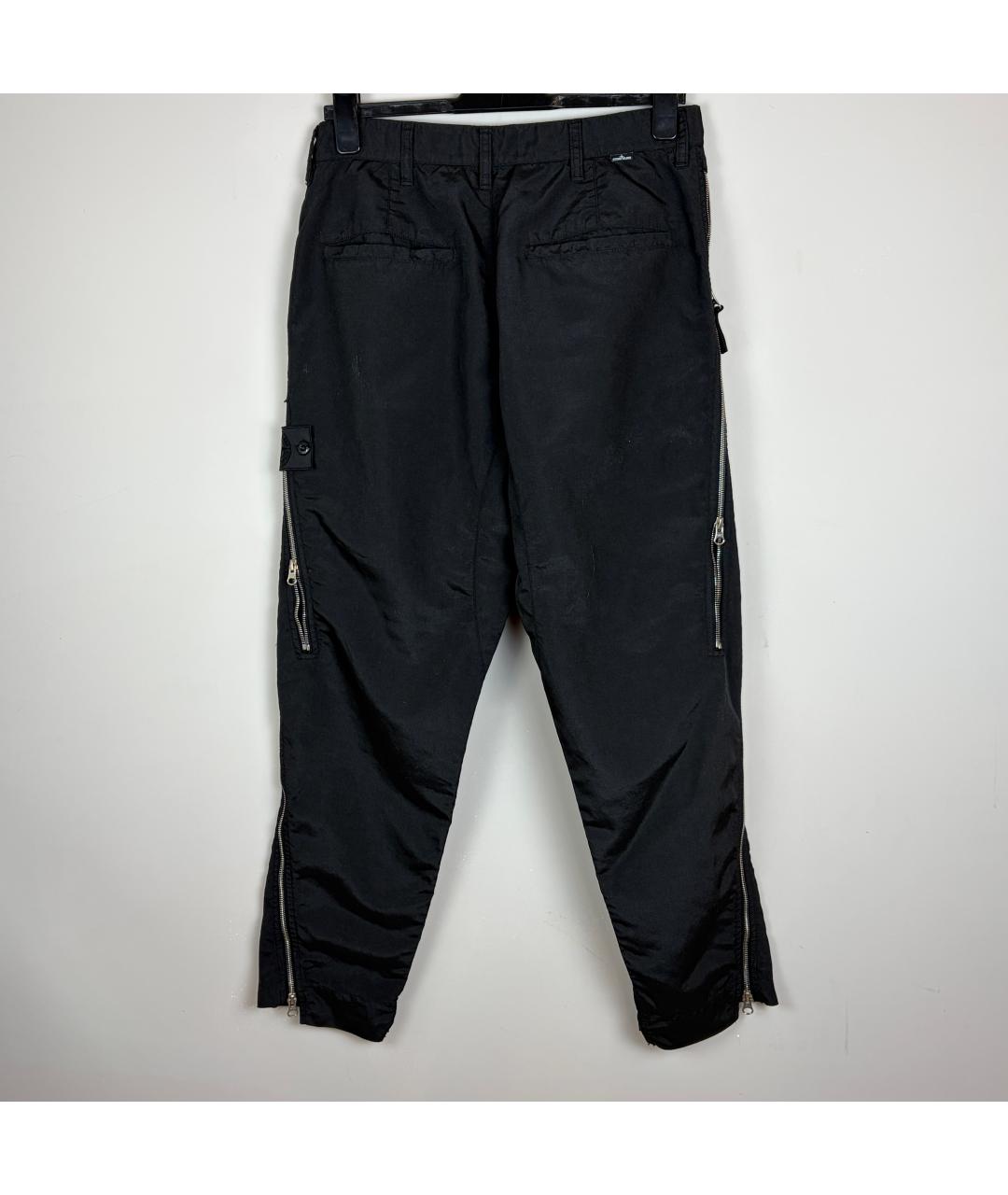 STONE ISLAND SHADOW PROJECT Черные хлопковые повседневные брюки, фото 2