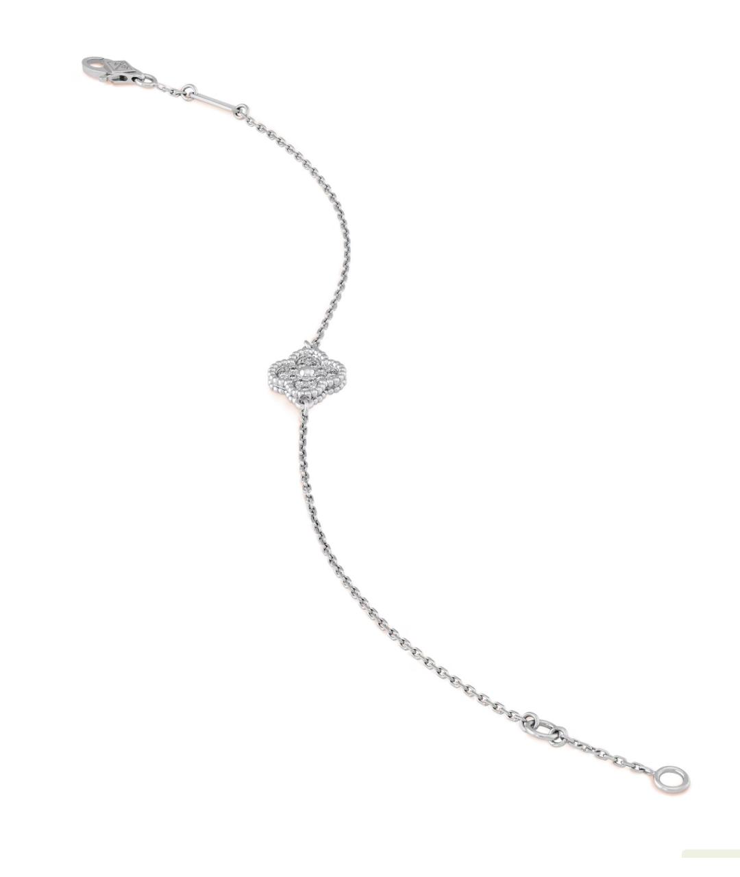 VAN CLEEF & ARPELS Серебрянный браслет из белого золота, фото 4