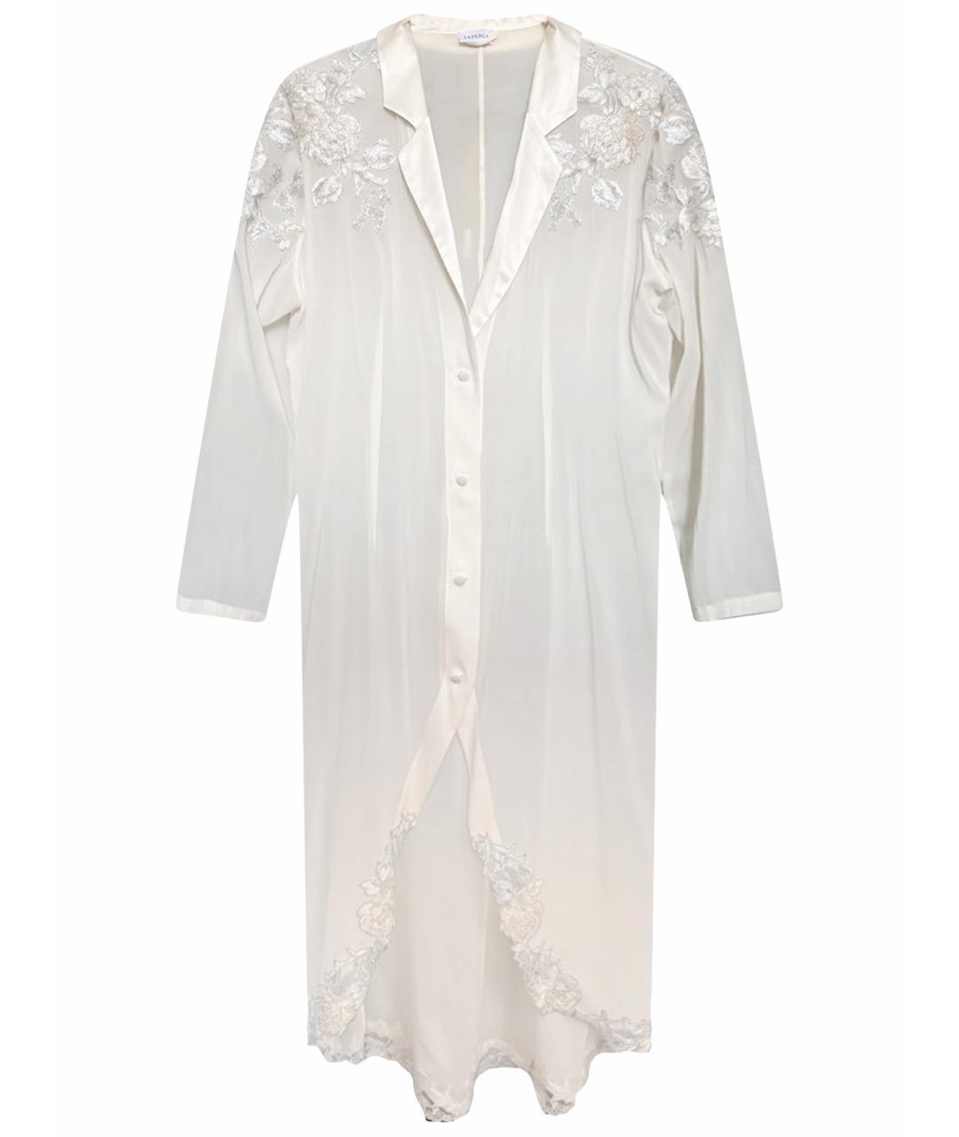 LA PERLA Белый халаты, фото 1