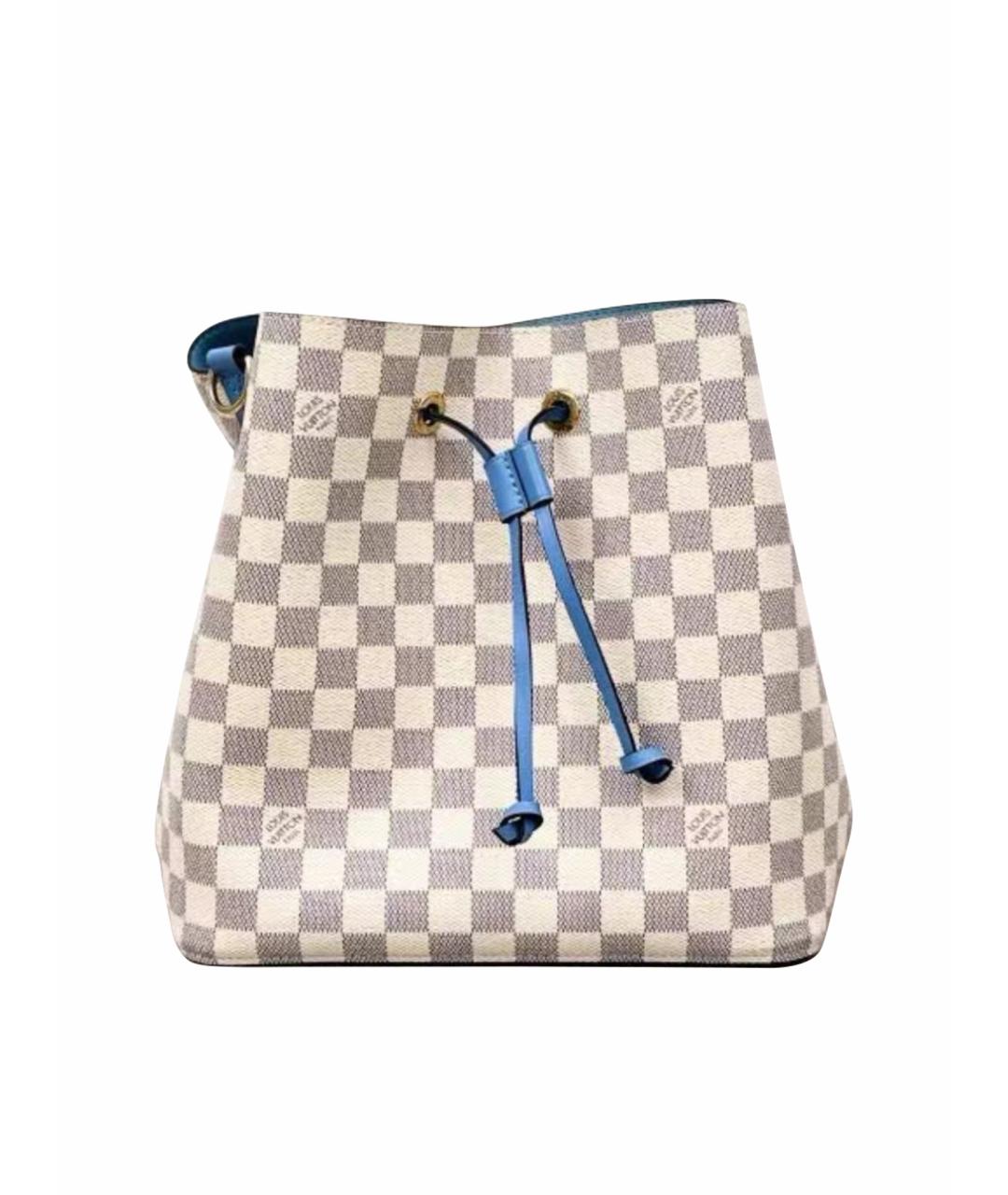 LOUIS VUITTON Бежевая кожаная сумка тоут, фото 1