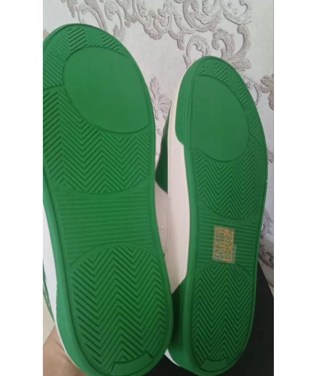 PINKO Белые кожаные кеды, фото 4