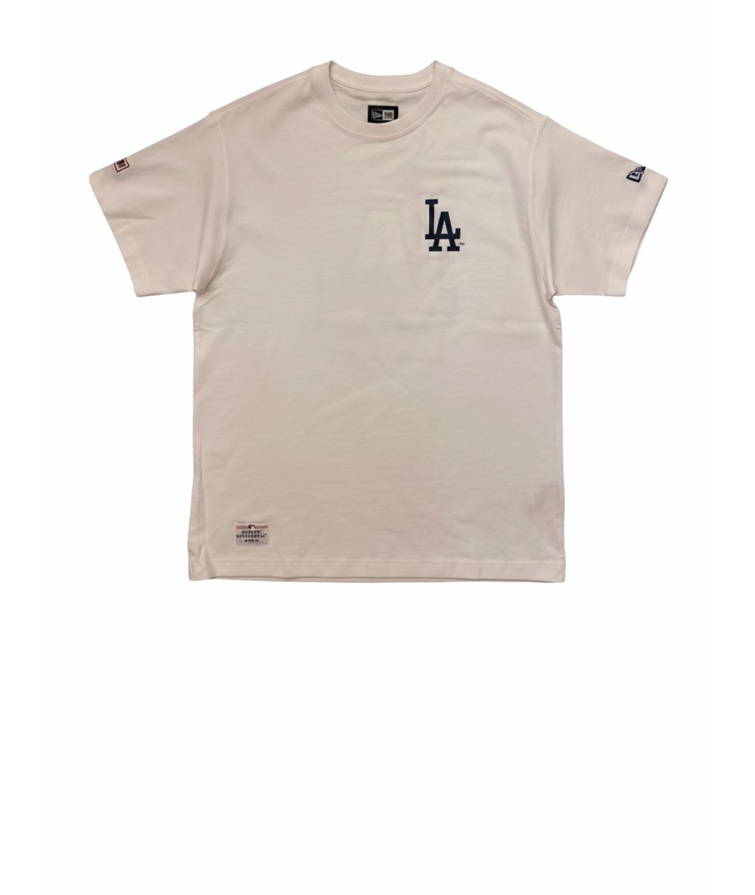 New Era Белая хлопковая футболка, фото 1