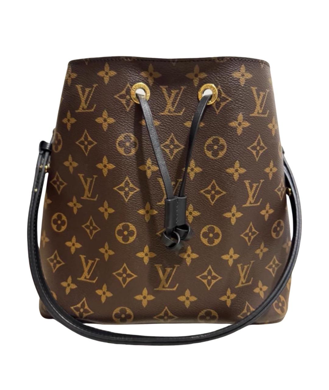 LOUIS VUITTON Коричневая сумка через плечо, фото 1