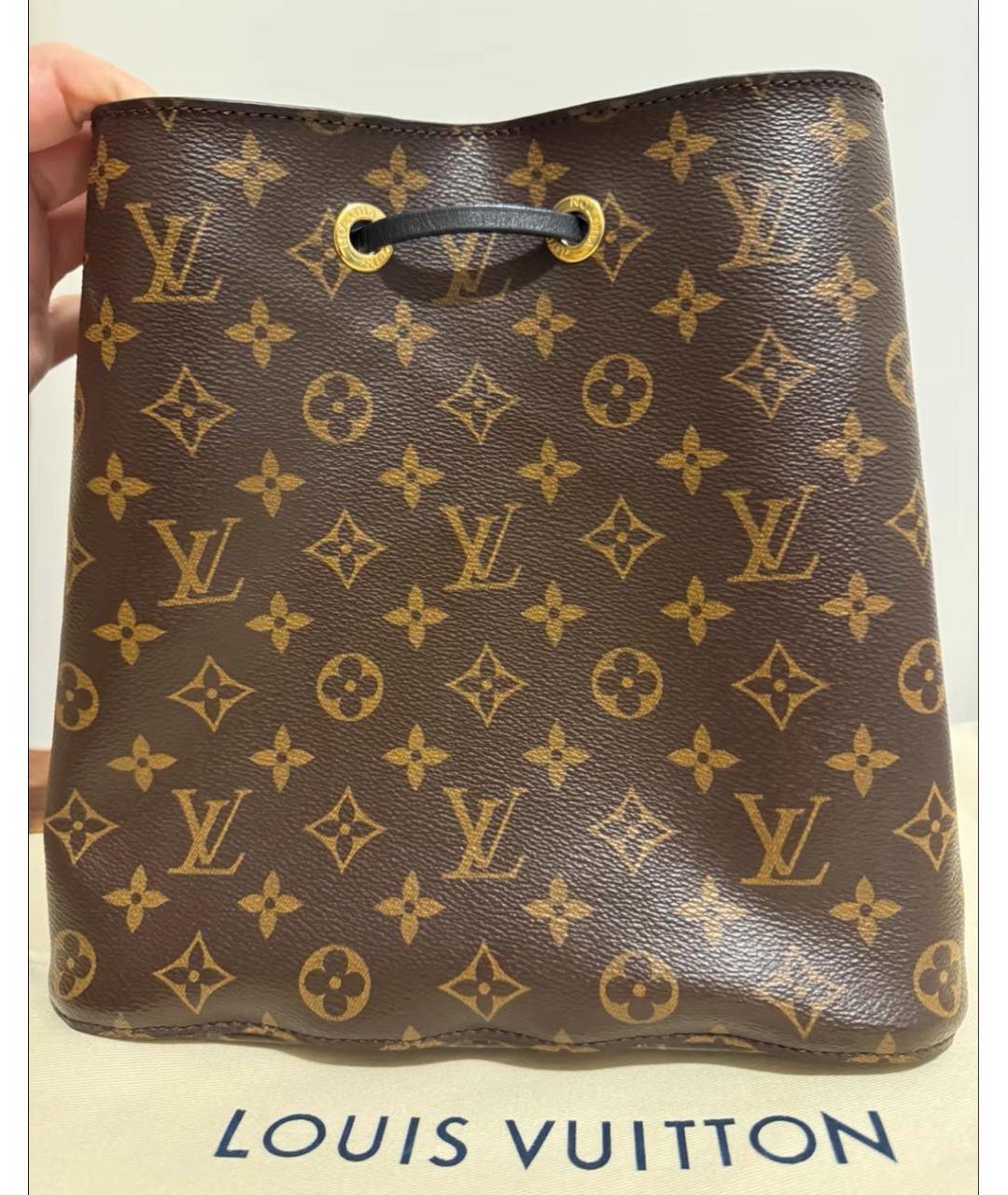 LOUIS VUITTON Коричневая сумка через плечо, фото 2