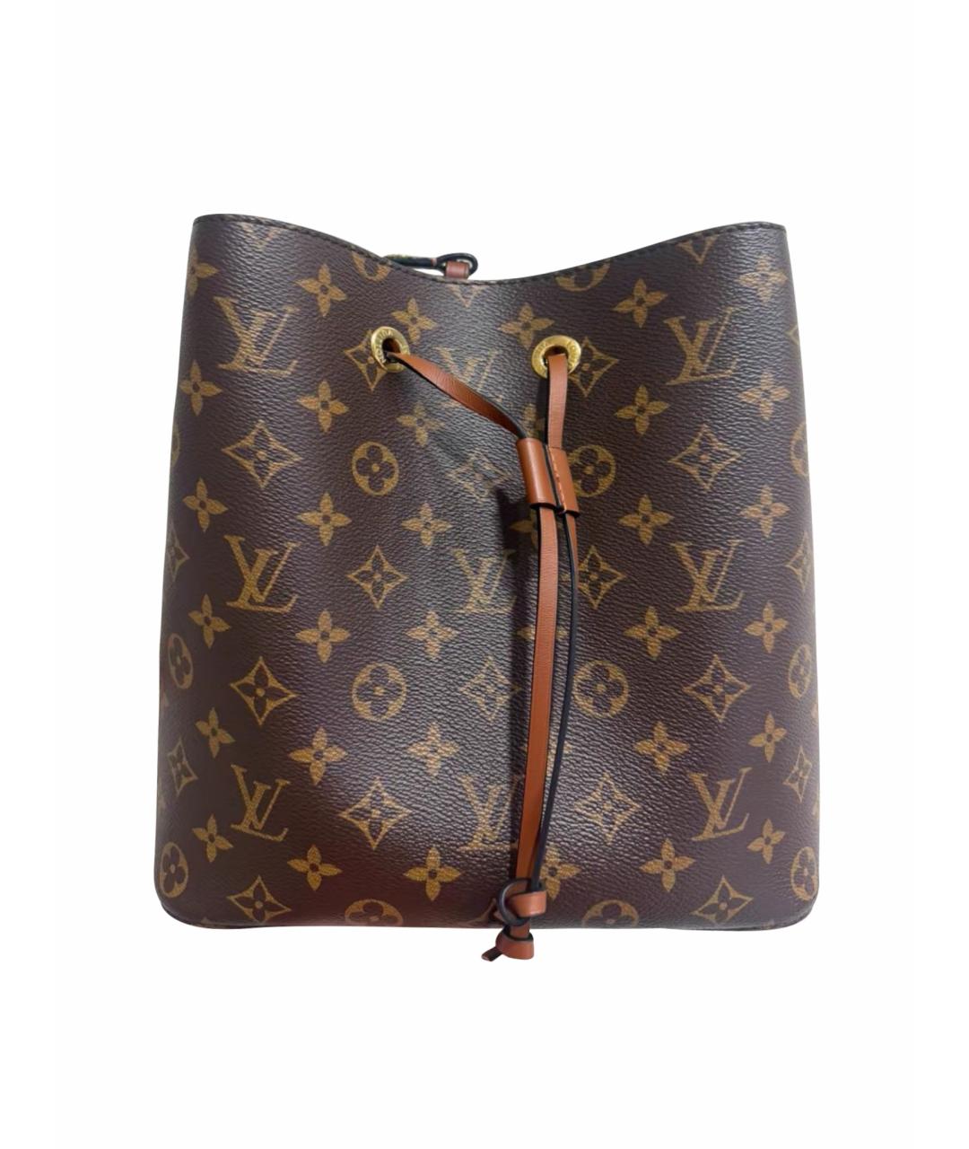 LOUIS VUITTON Коричневая сумка тоут, фото 1